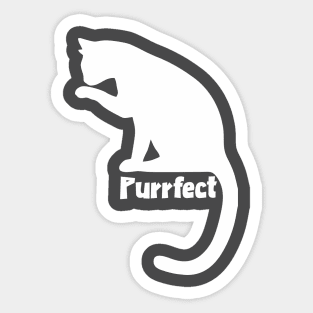 Purrfect Sticker